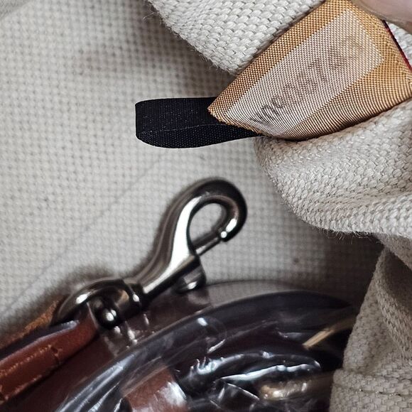 Dooney & Bourke Large Ostrich Embossed  Domed Satchel  Caramel Retail $368 - Picture 12 of 15